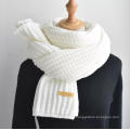 Daily Winter Warm Solid Color Designer Knitted Scarf